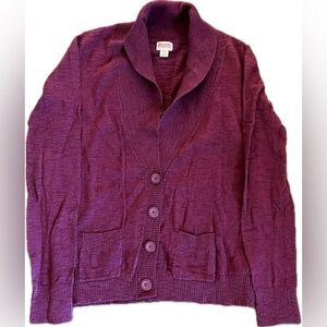 Mossimo Knitted Cardigan Sweater with collar. Excellent condition. Women’s Large